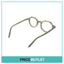 No Lens Cream And Brown Frame Glasses RRP £325