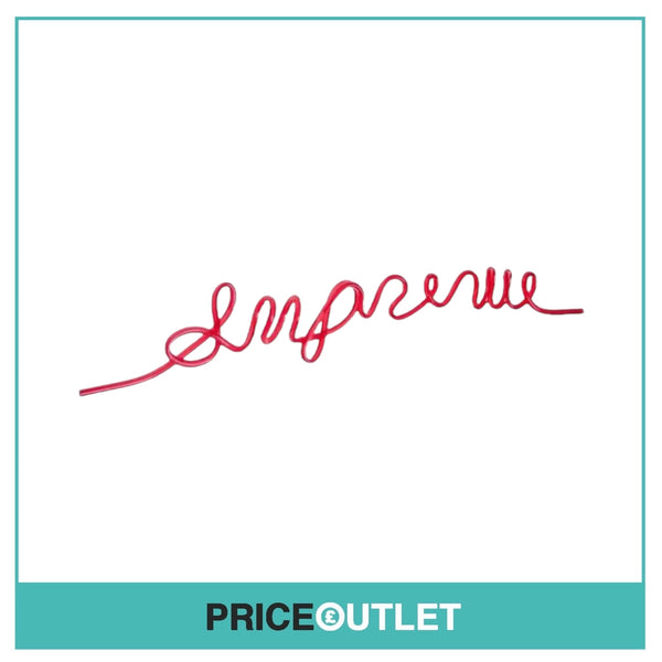 Supreme - Red Silly Straw - BRAND NEW & SEALED