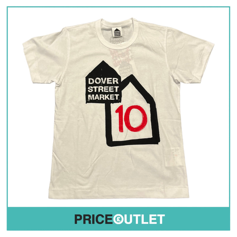 Dover Street Market - 10 Anniversary Women’s T-Shirt - Size L - BRAND NEW WITH TAGS