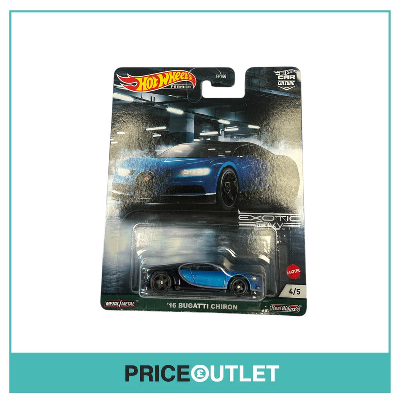 Hot Wheels - Exotic Envy - ‘16 Bugatti Chiron 4/5