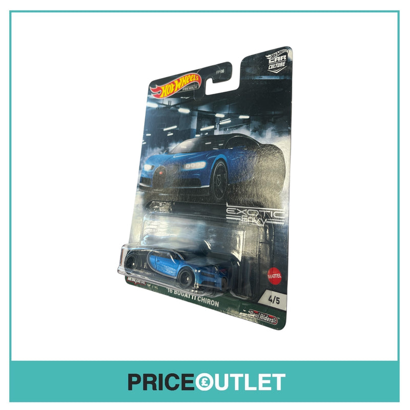 Hot Wheels - Exotic Envy - ‘16 Bugatti Chiron 4/5