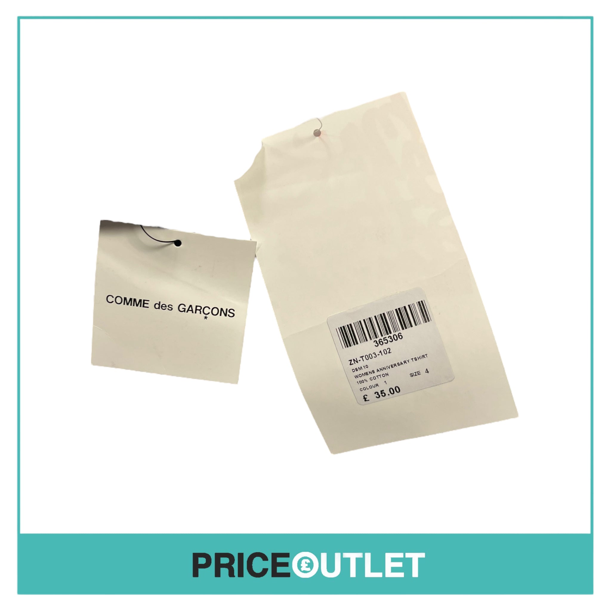 Dover Street Market - 10 Anniversary Women’s T-Shirt - Size S - BRAND NEW WITH TAGS