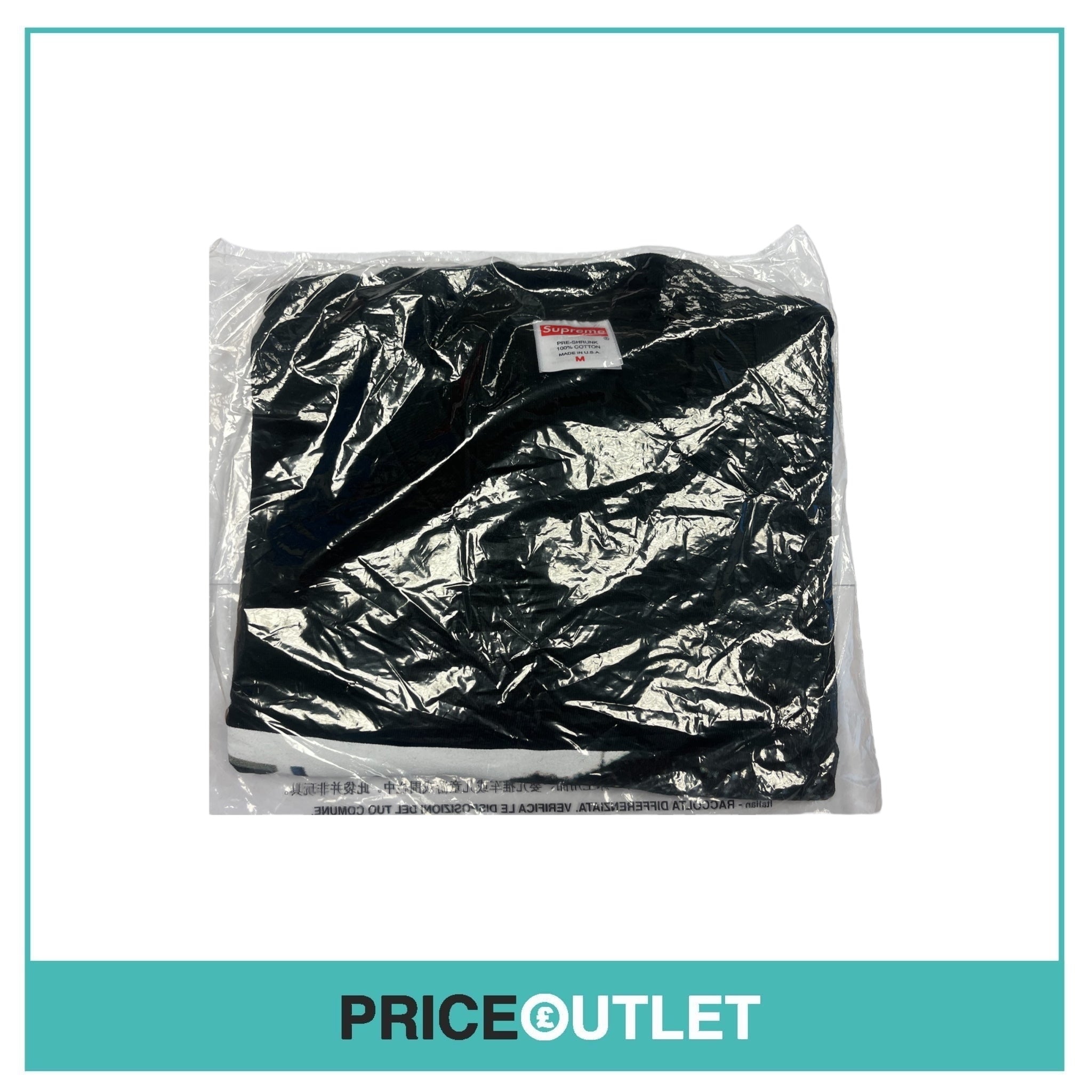 Supreme - Maradona Black Tee - Size M - BRAND NEW & SEALED