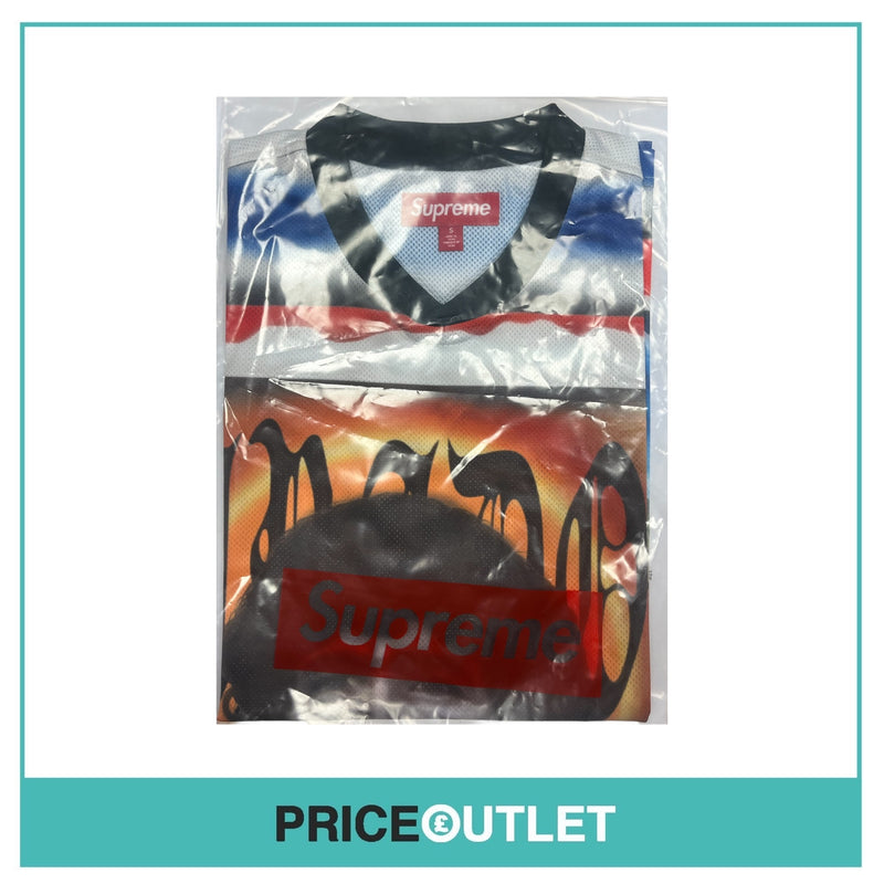 Supreme - Maradona Soccer Jersey - Size S - BRAND NEW & SEALED