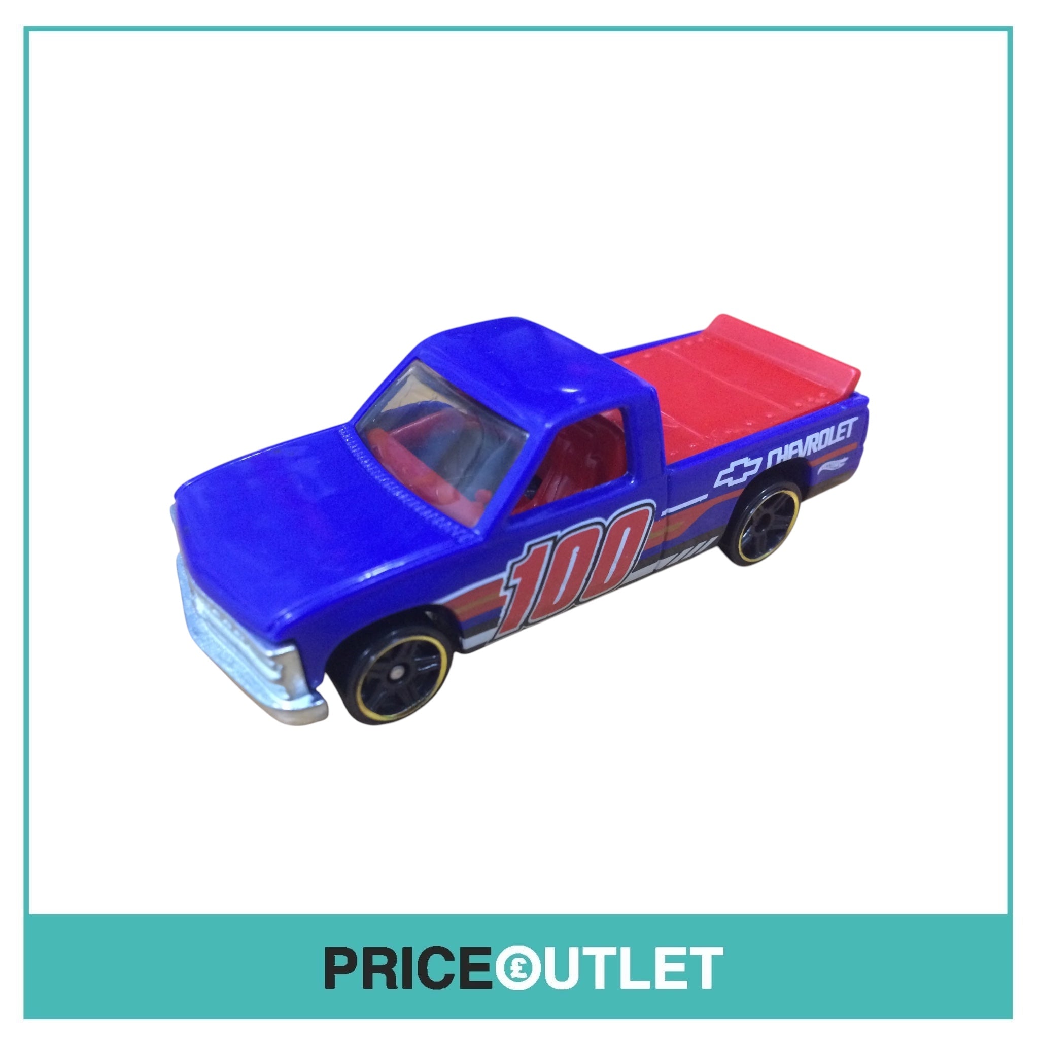 Hot Wheels - Chevrolet 100 Truck Years - Chevy 1500 6/8 - Damaged