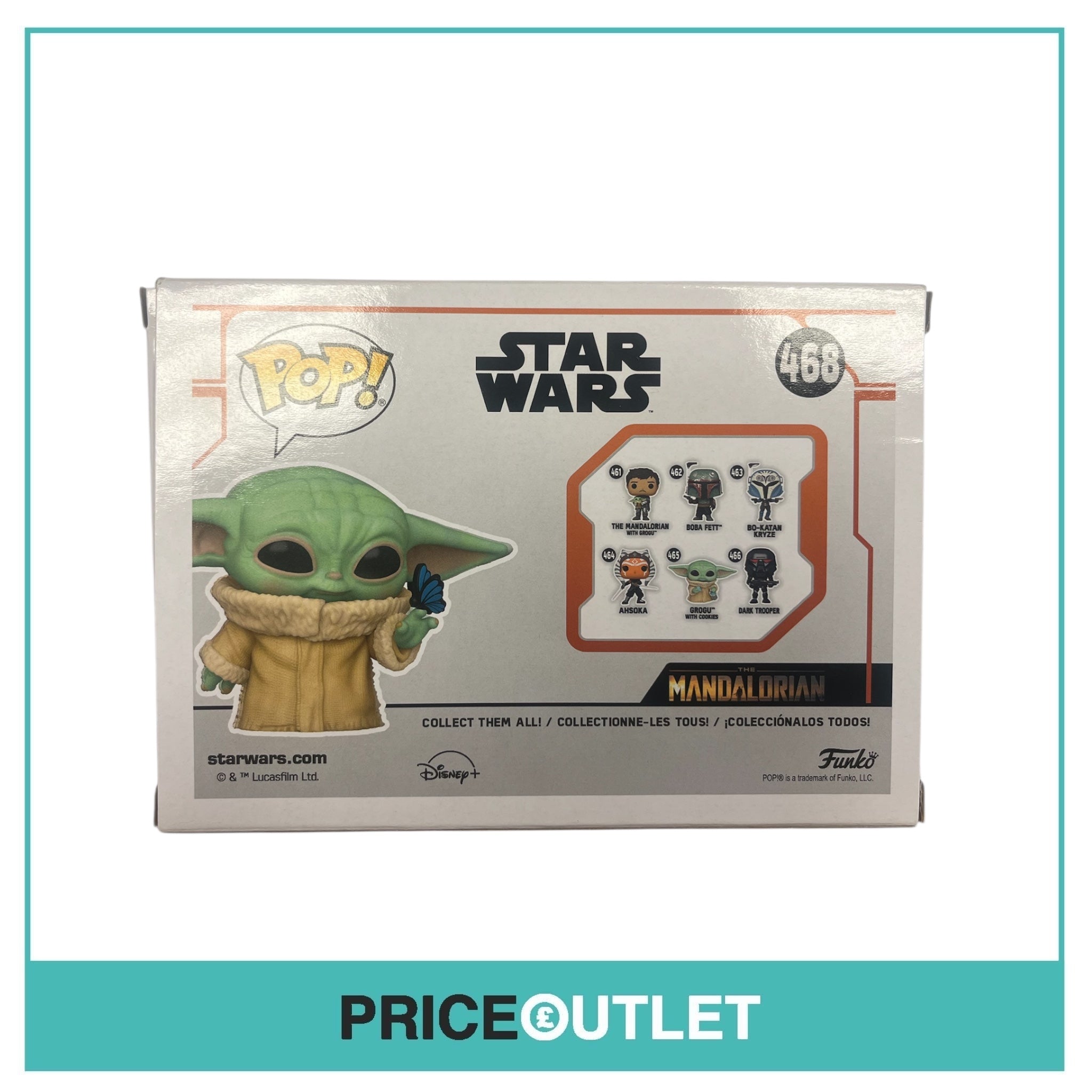 Funko - Star Wars - Grogu With Butterfly