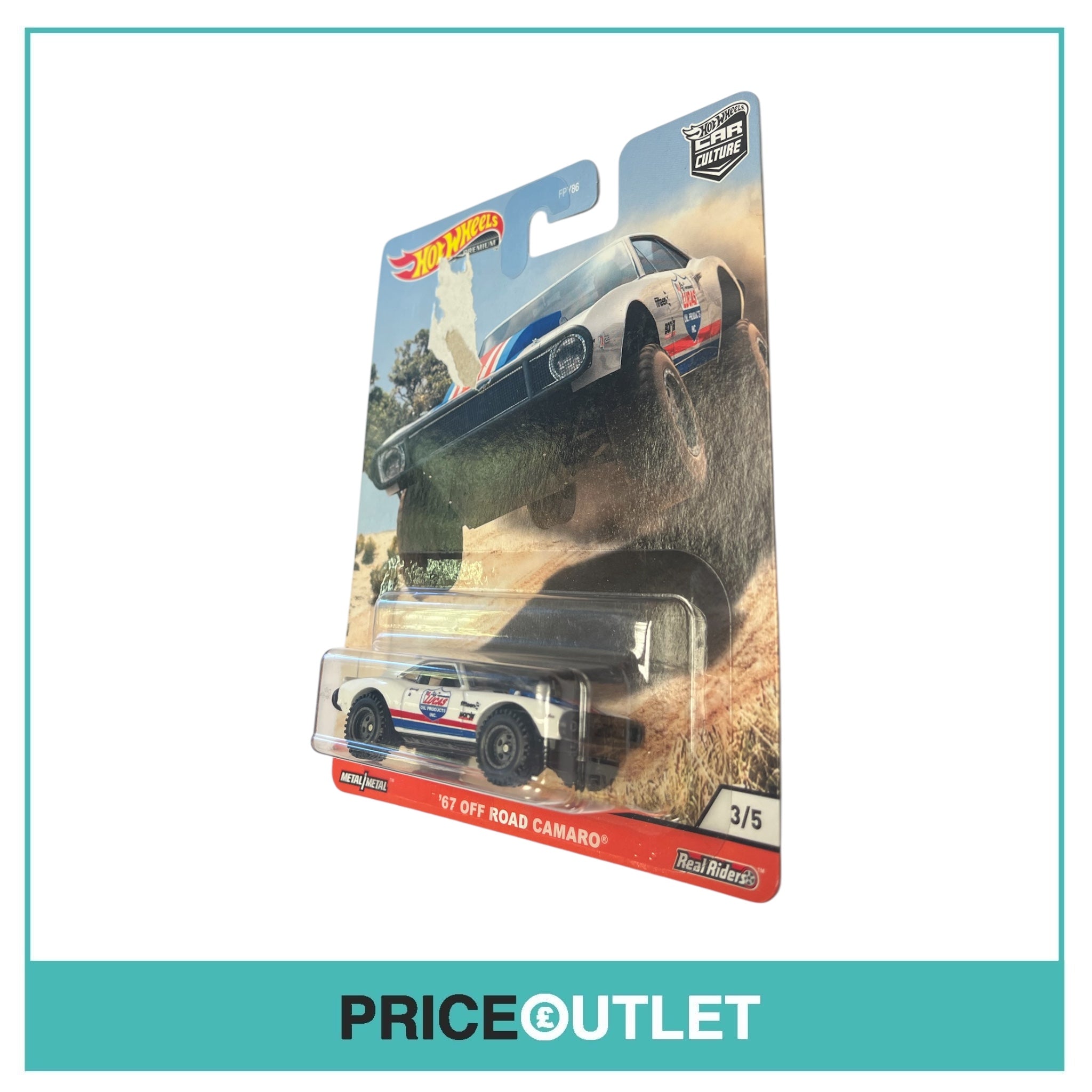 Hot Wheels - Car Culture - ‘67 Off Road Camaro 3/5 - Damaged