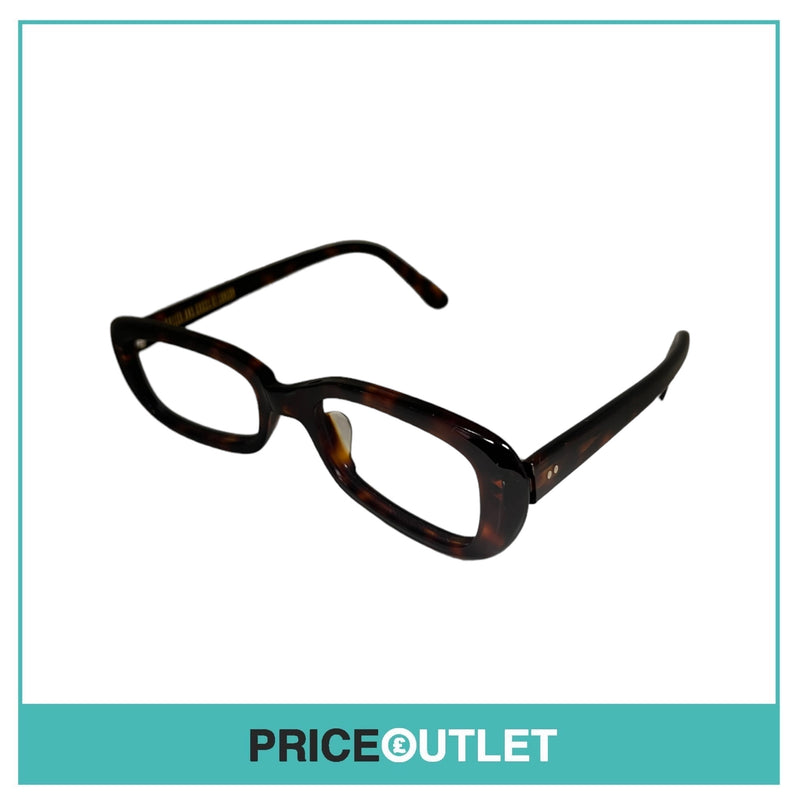 Cutler & Gross - No Lens Brown Tortoiseshell Print Glasses RRP £325 (2)