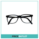 No Lens Blue And Black Tortoiseshell Print Glasses RRP £325
