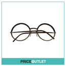 No Lens Gold & Brown Tortoiseshell Print Glasses RRP £325