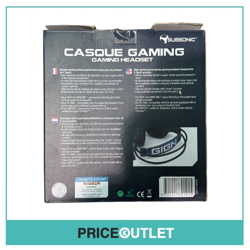 Casque Gaming -  Gaming Headset - Pre Owned/Good Condition