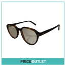 Clear Lens Brown Tortoiseshell Round Glasses RRP £325