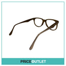 Clear Lens Light Brown Translucent Frame Glasses RRP £325