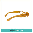 No Lens Yellow Frame Glasses RRP £325