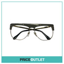 No Lens Grey & Gold Frame Glasses RRP £325