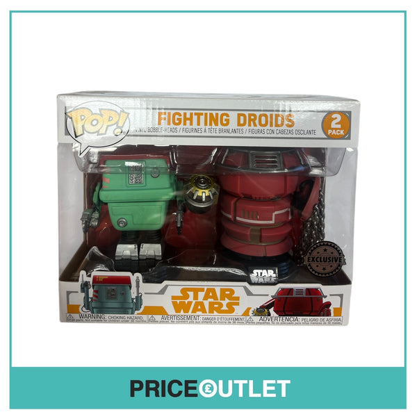 Funko - Star Wars - Fighting Droids 2 Pack (Exclusive) (Slight Damage)
