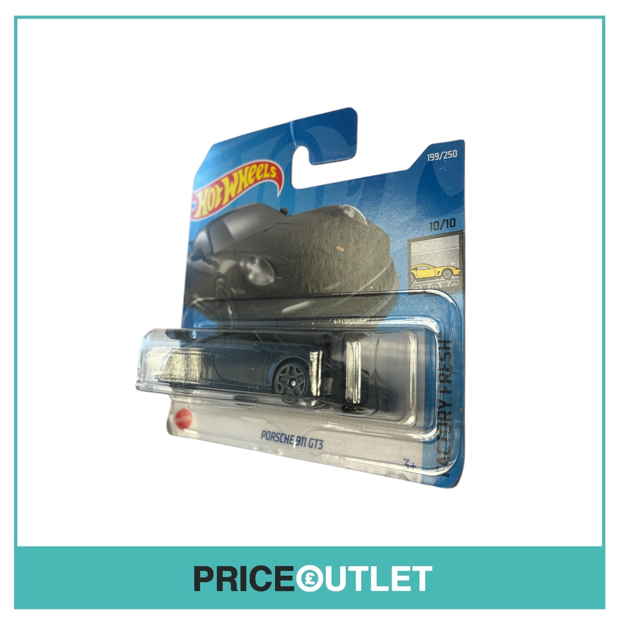 Hot Wheels - Factory Fresh - Porsche 911 GT3 10/10 (Slight Damage)