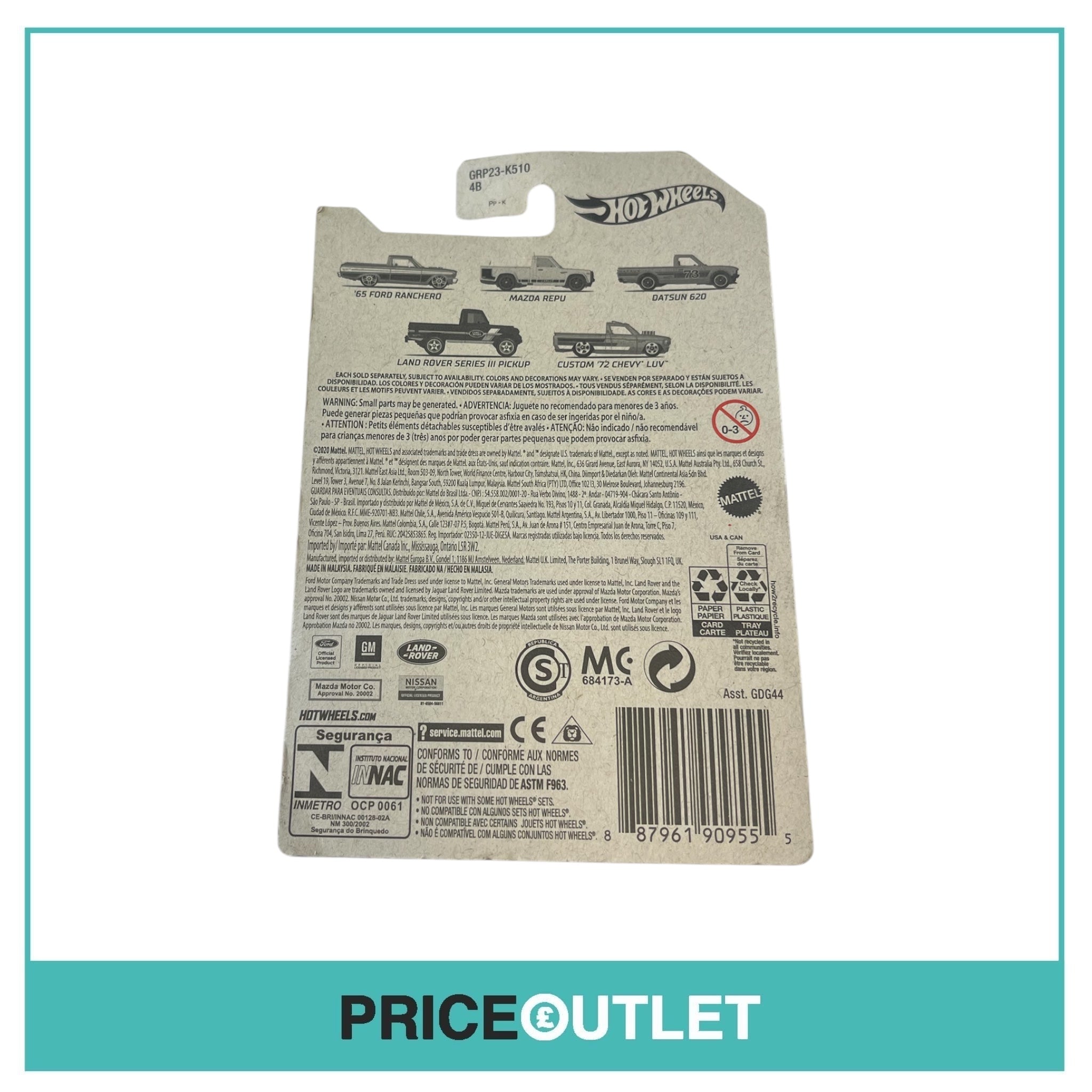 Hot Wheels - ‘65 Ford Ranchero 1/5 (Slight Damage)