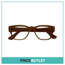 Clear Lens Peach Pink Translucent Frame Glasses RRP £325