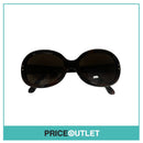 Dark Tortoiseshell Print Round Sunglasses RRP £325