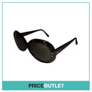 Dark Tortoiseshell Print Round Sunglasses RRP £325