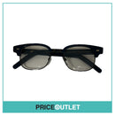 Clear Lens Deep Blue Frame Glasses RRP £325