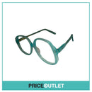 No Lens Translucent Light Blue Frame Glasses RRP £325