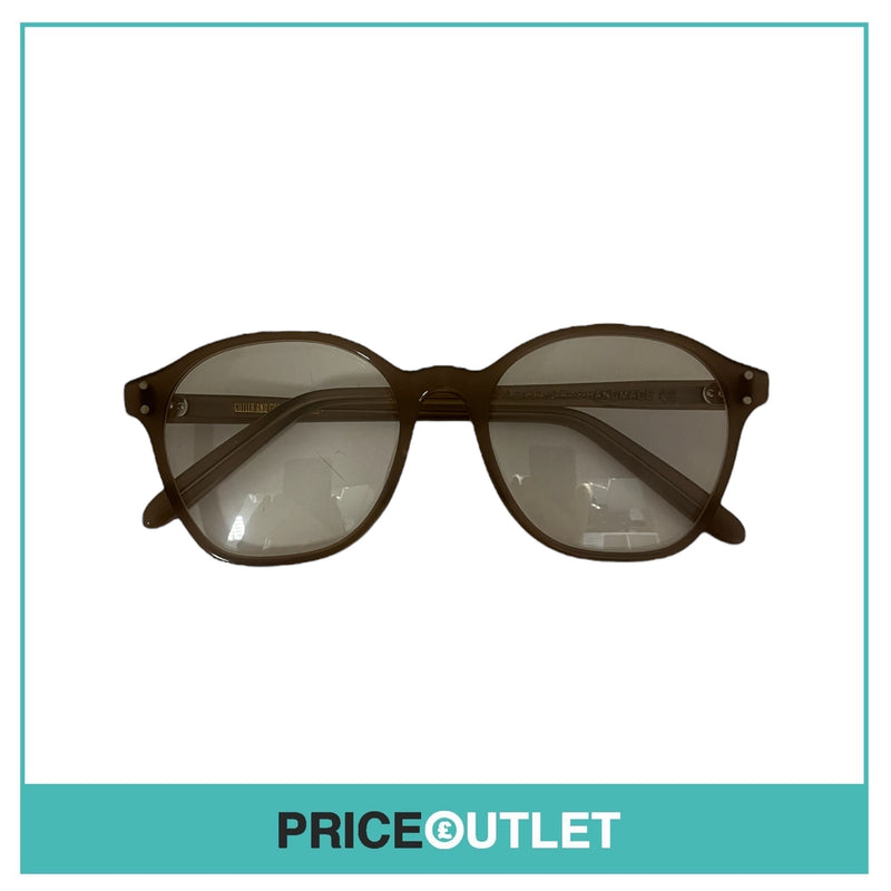 Cutler & Gross - Clear Lens Translucent Brown Frame Glasses RRP £325 (2)