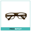 Clear Lens Translucent Gold Frame Glasses RRP £325