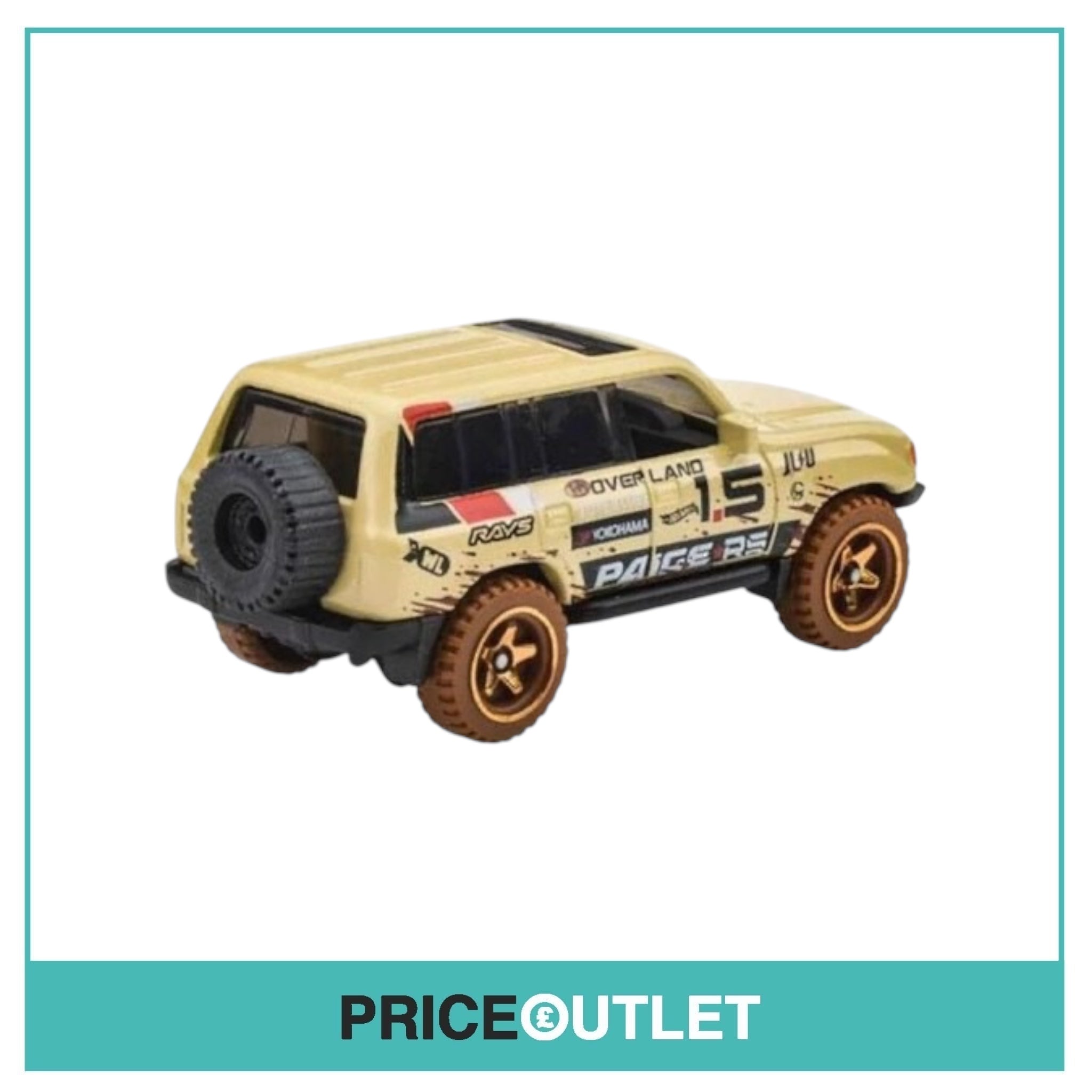 Hot Wheels - Mud Studs - Toyota Land Cruiser 80 - Mud Studs 2/5 - Slight Damage