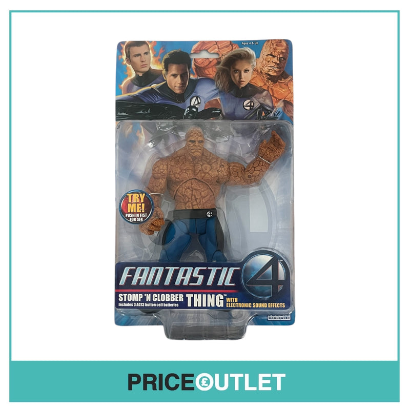 Toy Biz - Fantastic 4 - Stomp ‘N Clobber Thing Figure (Slight Damage)