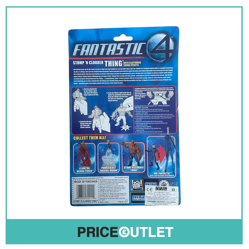 Toy Biz - Fantastic 4 - Stomp ‘N Clobber Thing Figure (Slight Damage)