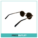 Gold & Brown Tortoiseshell Print Frame Sunglasses With Reflective Lens RRP £325