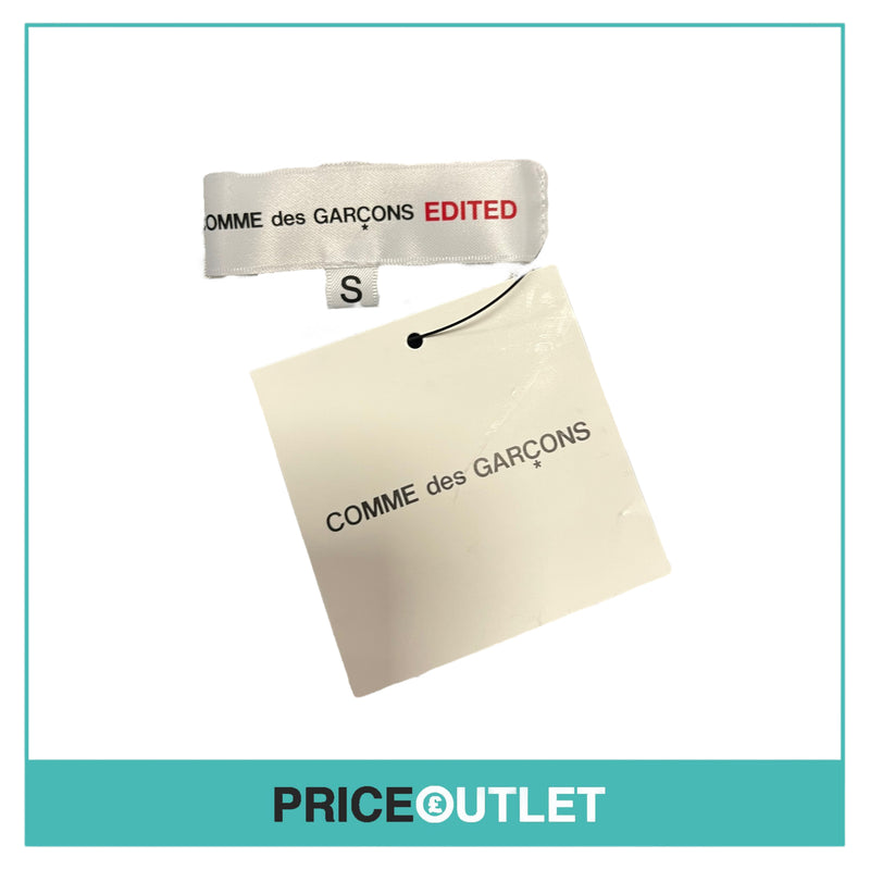 Comme des Garçons Edited - Sparkling Party Ladies T-Shirt with Red Trim - Size S - BRAND NEW WITH TAGS