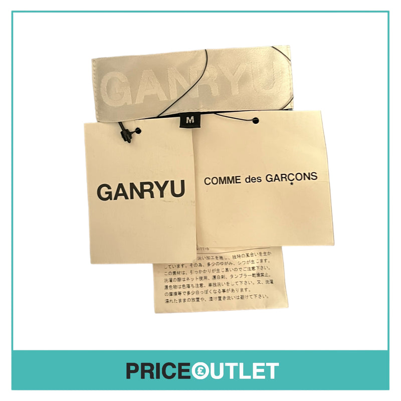 Comme des Garçons Ganryu - Mens Black and White Shorts - Size M - BRAND NEW WITH TAGS