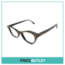 No Lens Leopard Print & Brown Frame Glasses RRP £325
