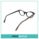 No Lens Leopard Print & Brown Frame Glasses RRP £325