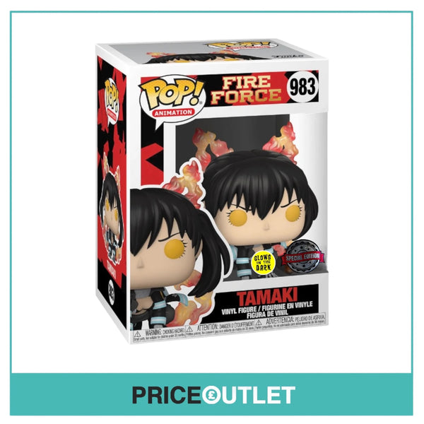 Tamaki #983 Funko Pop! - Fire Force - Glow in the Dark - Special Edition