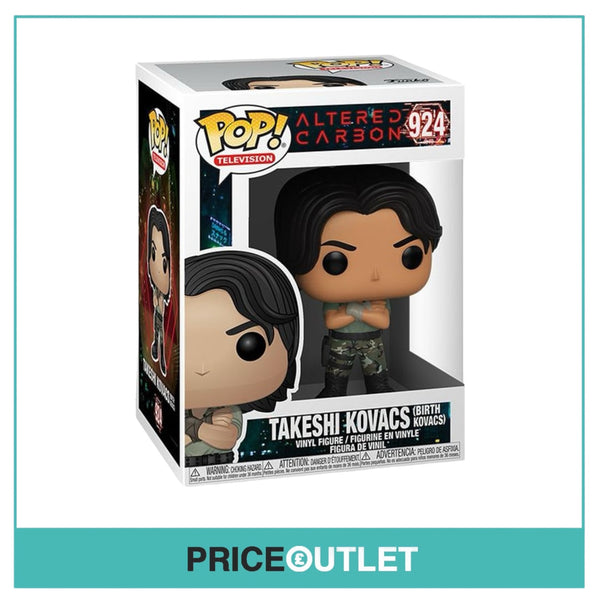 Funko - Takeshi Kovacs Birth Kovacs #924 Altered Carbon - BRAND NEW IN A POP PROTECTOR