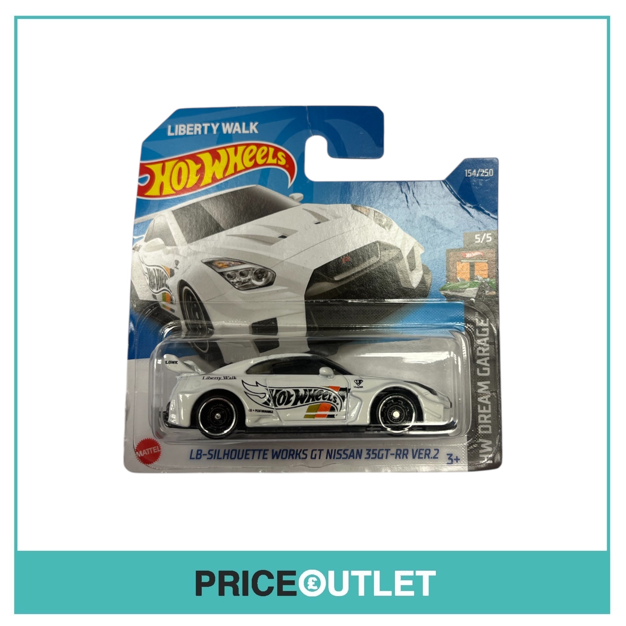 Hot Wheels - HW Dream Garage - LB-Silhouette Works GT Nissan 35GT-RR VER.2 (Damaged)