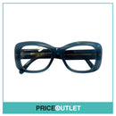 Clear Lens Blue Translucent Frames Glasses RRP £325