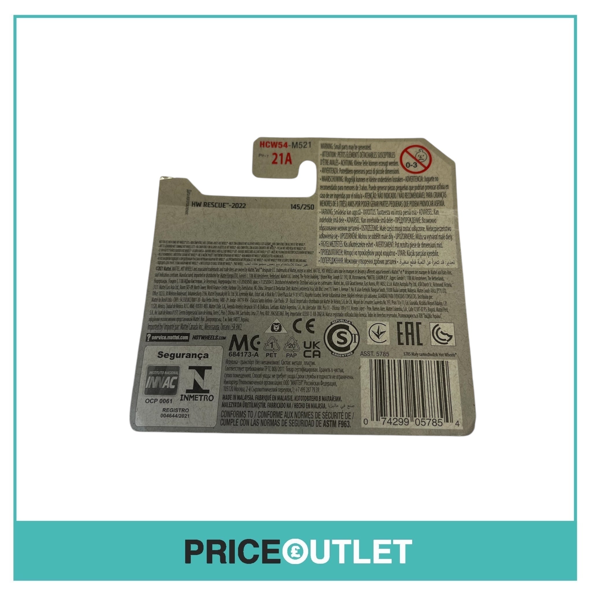 Hot Wheels - HW Rescue 3/10 - Snow Stormer - Slight Damage