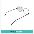Clear Lens Thin Black Frame Pilot's Glasses RRP £325