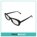 Clear Lens Black Frame Glasses RRP £325 (20)