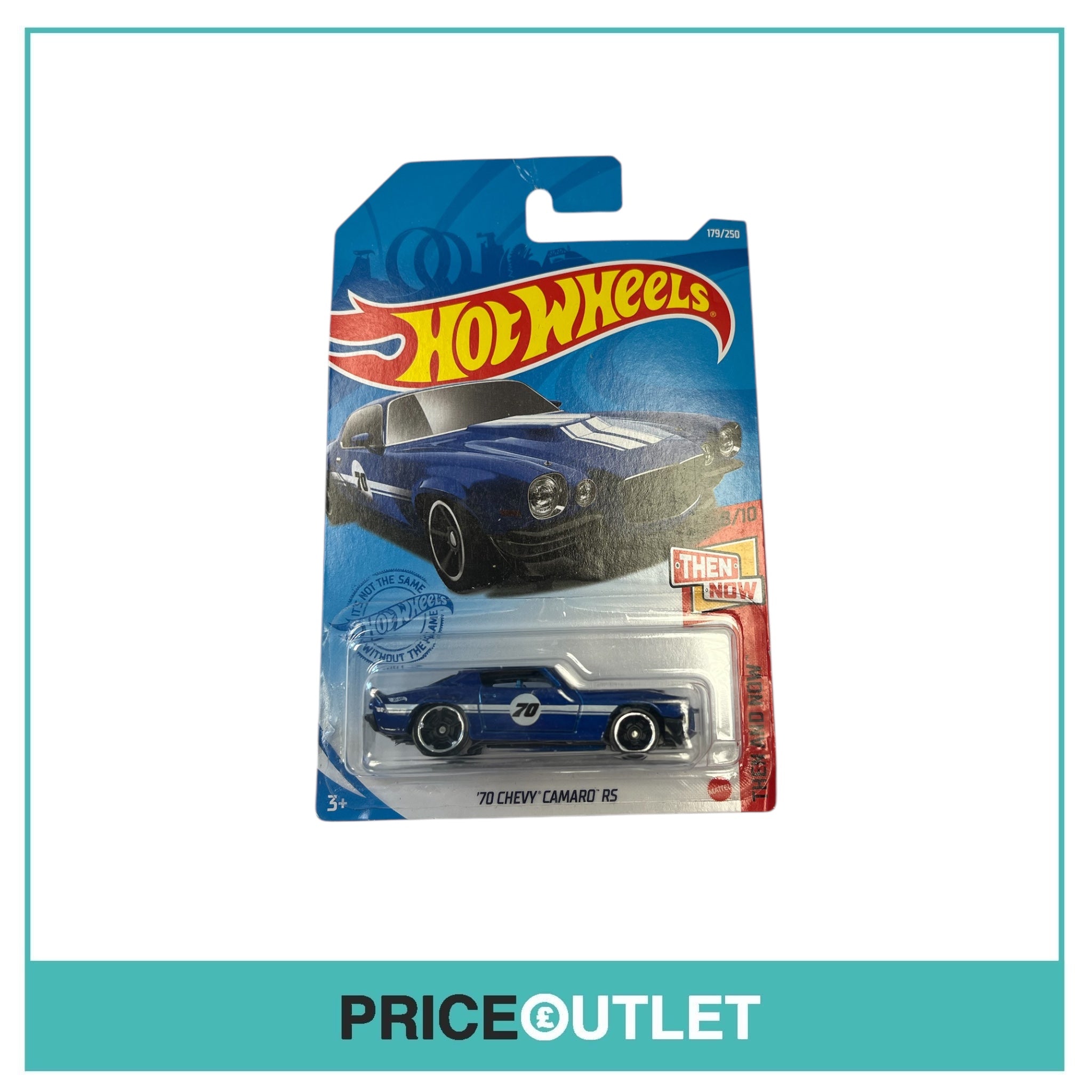 Hot Wheels - Then And Now 8/10 - ‘70 Chevy Camaro RS - Slight Damage