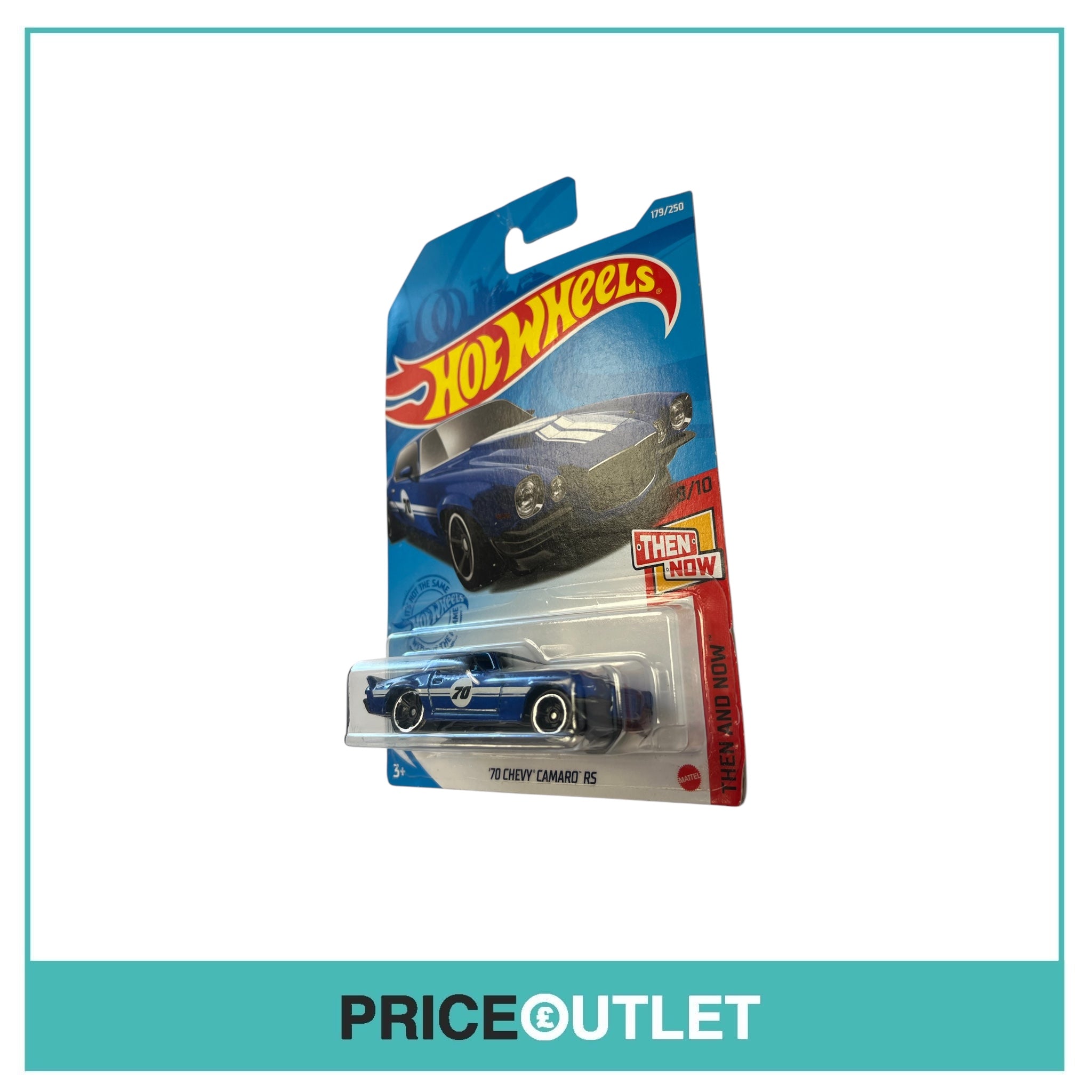 Hot Wheels - Then And Now 8/10 - ‘70 Chevy Camaro RS - Slight Damage