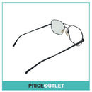 No Lens Black Thin Frame Pilot's Glasses RRP £325