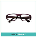 Clear Lens Purple Translucent Frame Glasses RRP £325