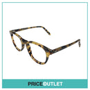 No Lens Yellow & Brown Tortoiseshell Print Glasses RRP £325