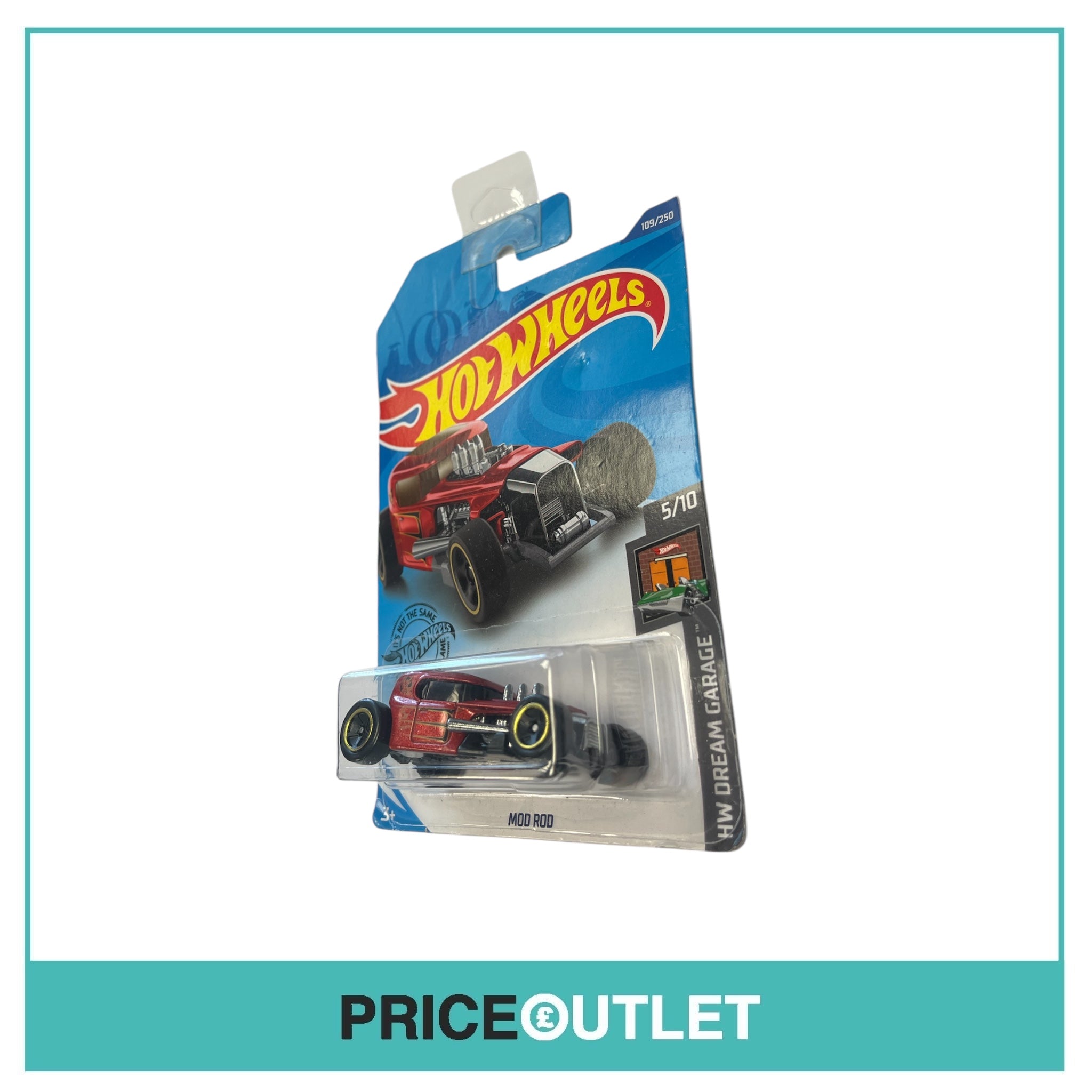 Hot Wheels - HW Dream Garage 5/10 - Mod Rod - Slight Damage